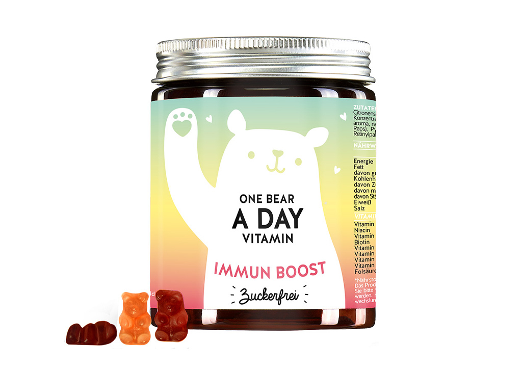 Bears with Benefits One Bear a Day vitaminy pro podporu imunity bez cukru