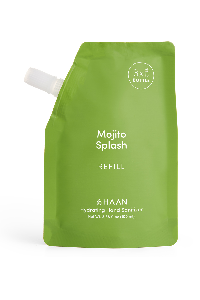 HAAN Mojito Splash - náhradní náplň do antibakteriálního spreje