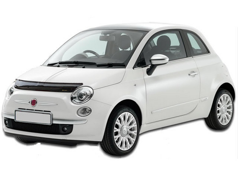 Scoutt  Plastový kryt kapoty - Fiat 500 2007-