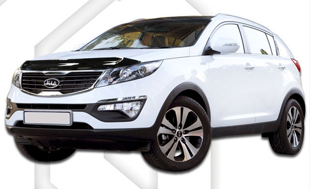 Scoutt  Plastový kryt kapoty - Kia SPORTAGE 2010–2015