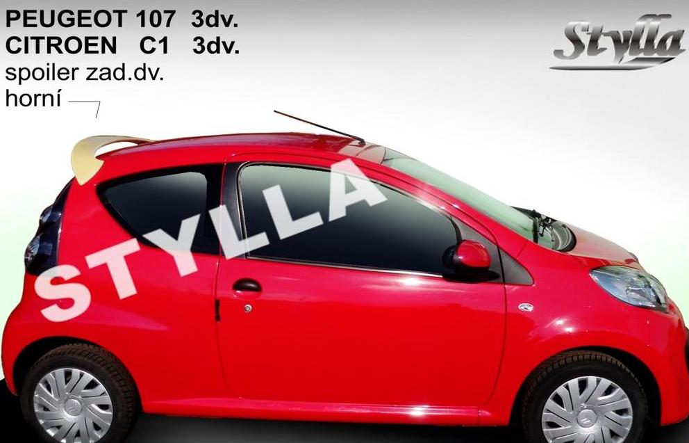 Stylla Spojler - Citroen C1 3D 2005-2014