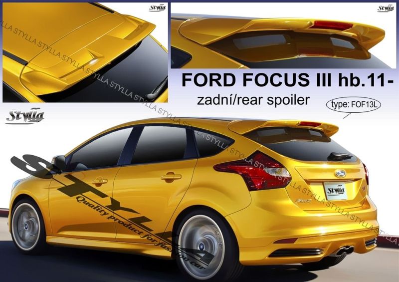 Stylla Spojler - Ford Focus   2011-2018