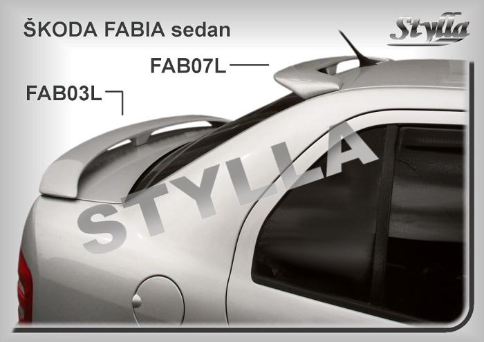 Stylla Spojler - Škoda Fabia SED. ŠTIT