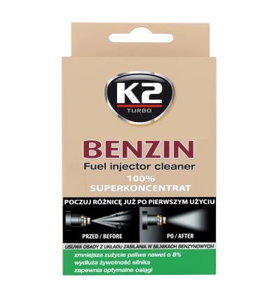 K2 ČISTIČ VSTREKOV BENZIN 50ML