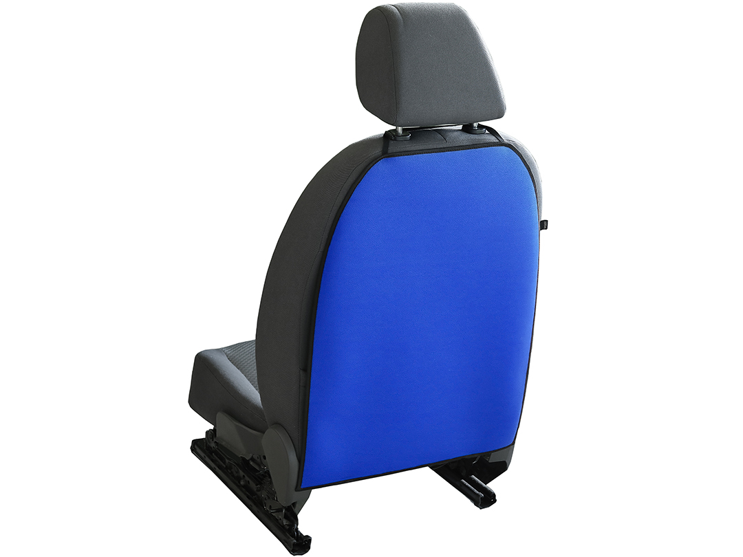 Pokter Akcia - Zadný ochranný poťah prednej sedačky - modrý