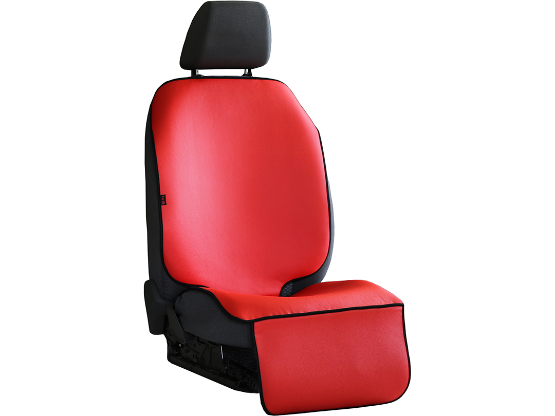 Pokter Akcia - Ochranný poťah sedadla - červený