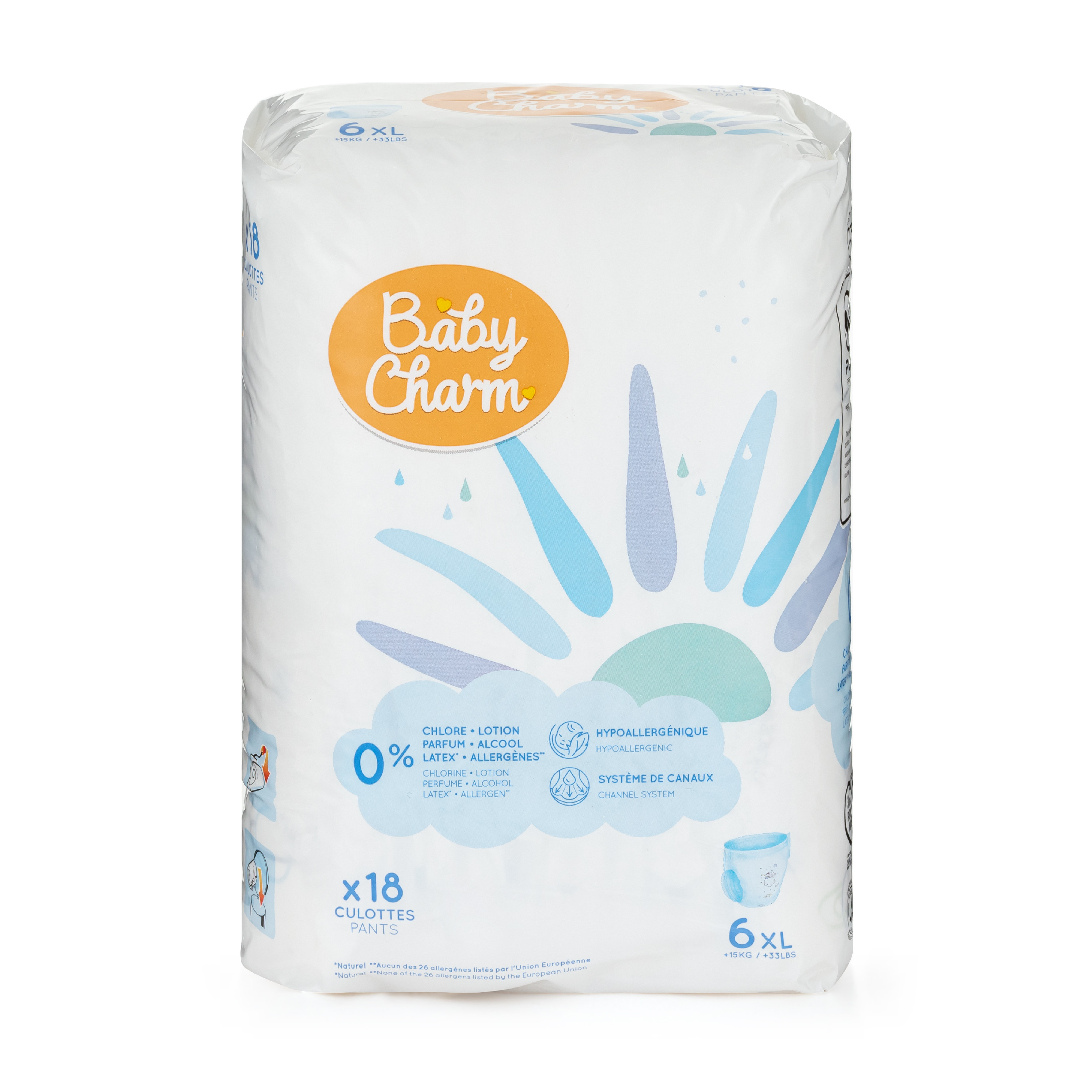 Baby Charm Super Dry PANT vel. 6 XL 15+