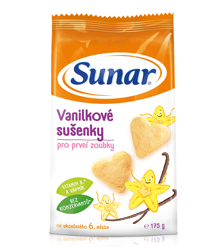 Sunar Vanilkové sušenky 175 g