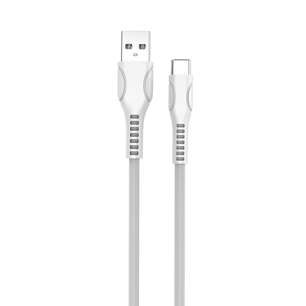 

ColorWay Kábel USB Type-C (line-drawing) 2.4A 1m - white