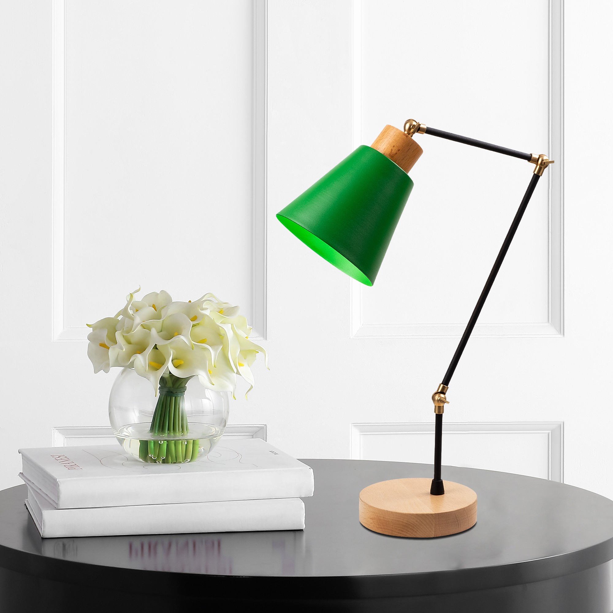 Stolní lampa MANAVGAT zelená