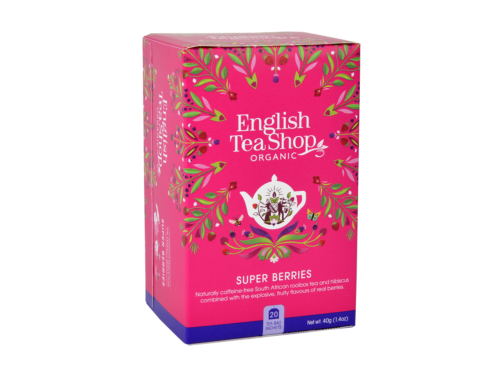 English Tea Shop BIO Super ovocný čaj, 20 sáčků, 
