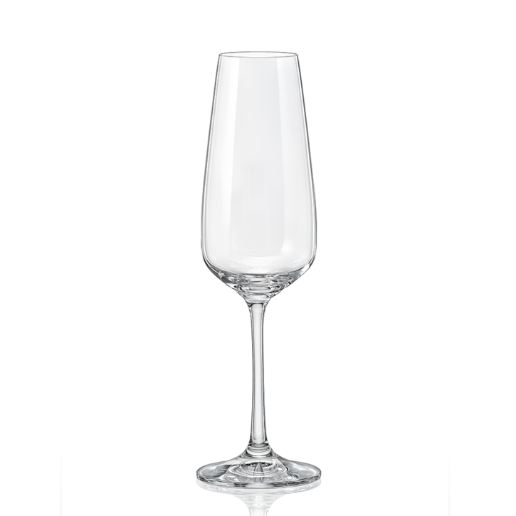 Crystalex sklenice na šampaňské Giselle 190 ml 6 KS