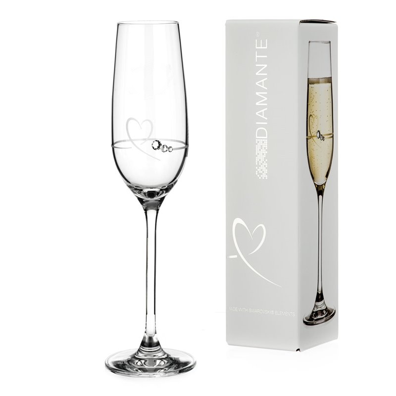 Diamante křišťálová sklenička se Swarovski krystaly Petit  150 ml 1KS