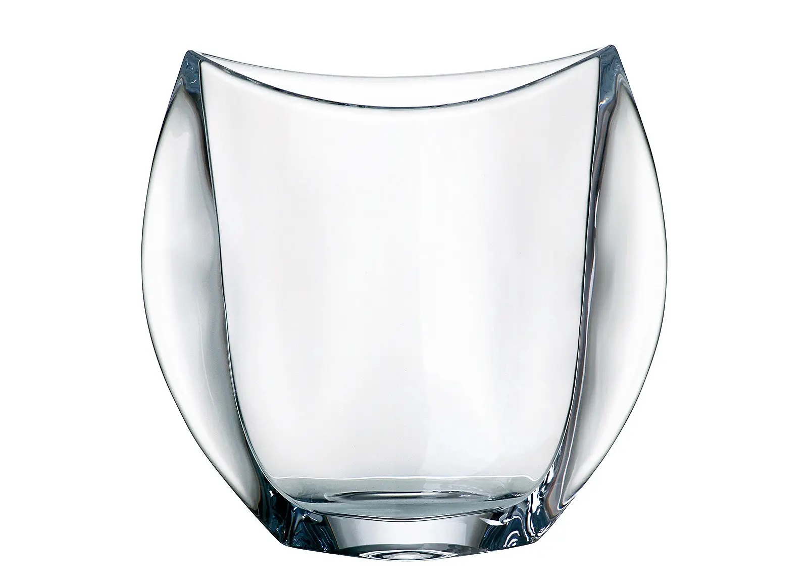 II. JAKOST Crystalite Bohemia skleněná váza Orbit 24 cm, bez obalu
