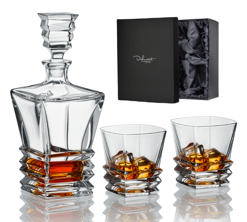 Bohemia Jihlava whisky set Rocky 1+2