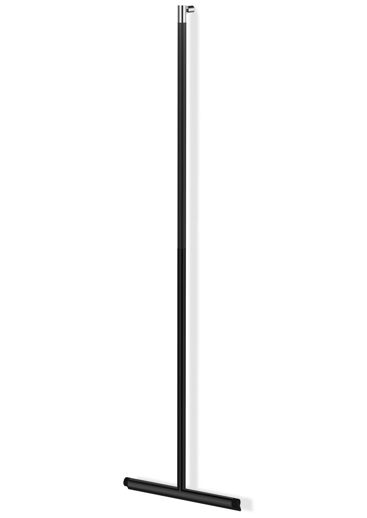 ZACK Podlahová stěrka závěsná nerezová černá jaz 120 cm