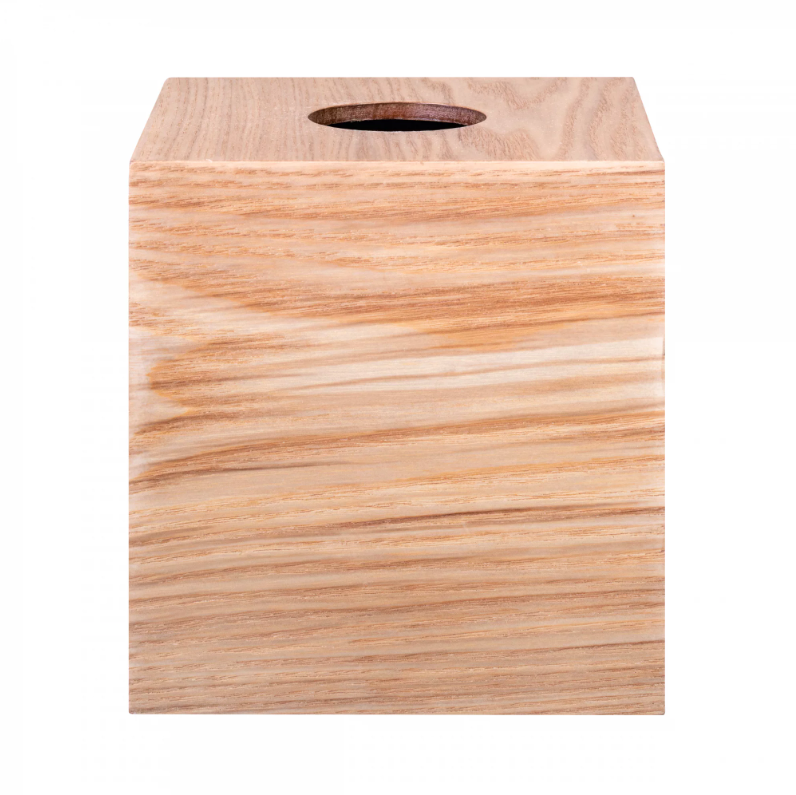 BLOMUS Box na kapesníčky, dřevěný 14x14x14 cm WILO