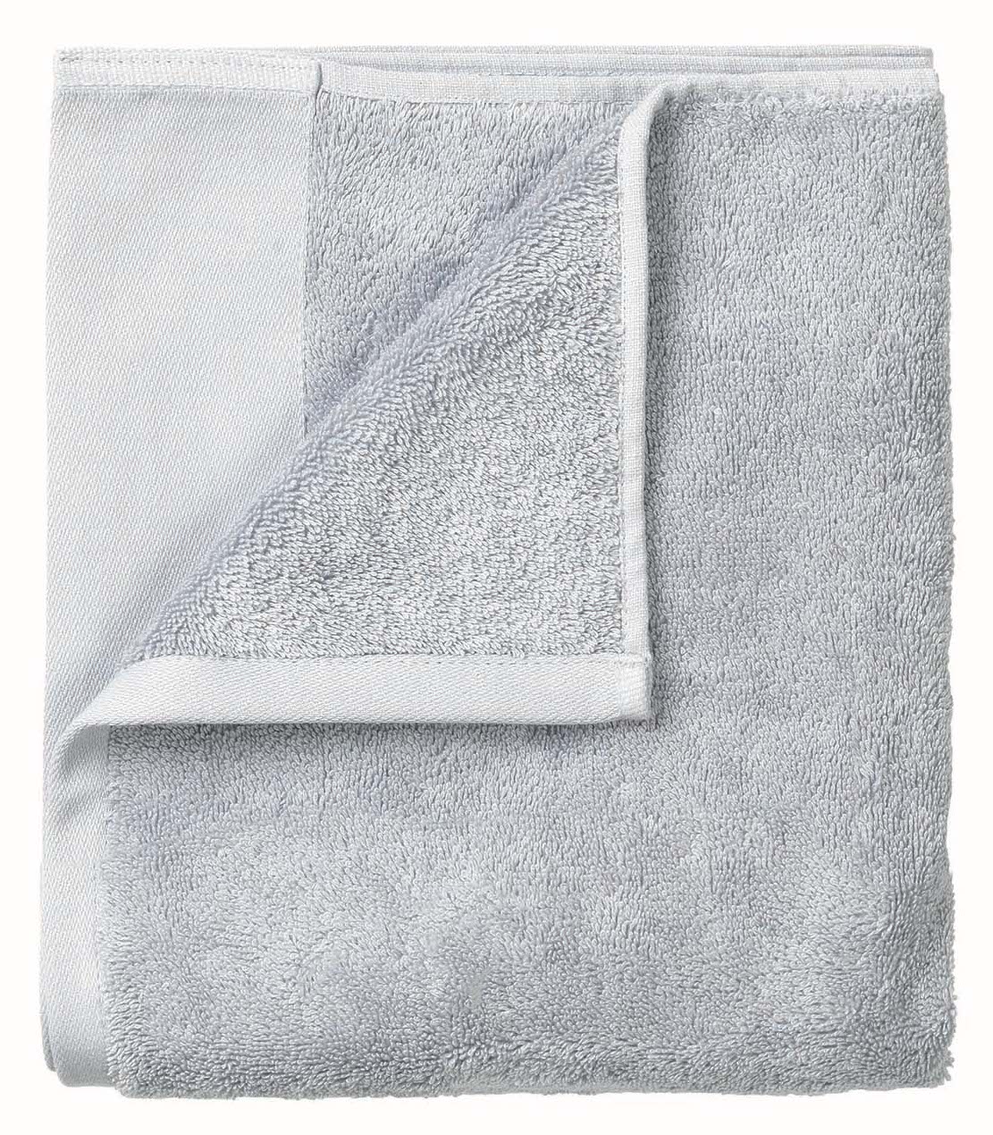 Set 2 ručníků 30 x 50 cm světle šedá BLOMUS