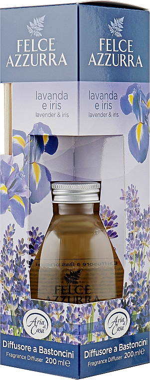 Felce Azzurra Lavender & Iris vonné tyčinky 200ml