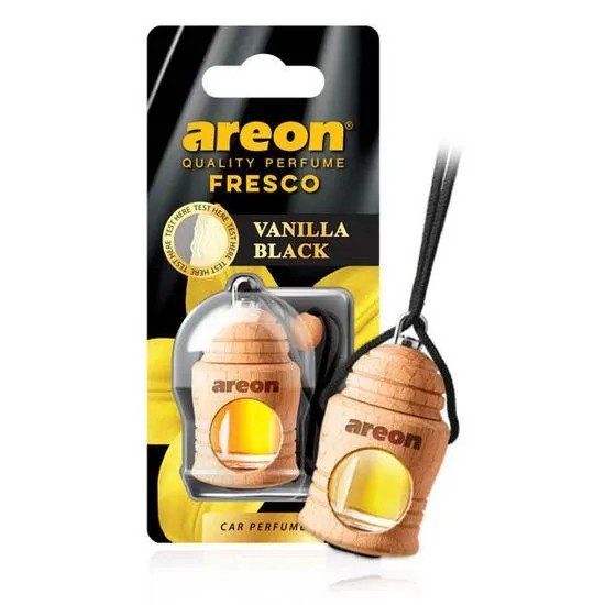 Osviežovač vzduchu Areon Fresco – vôňa Vanilla Black, 4ml
