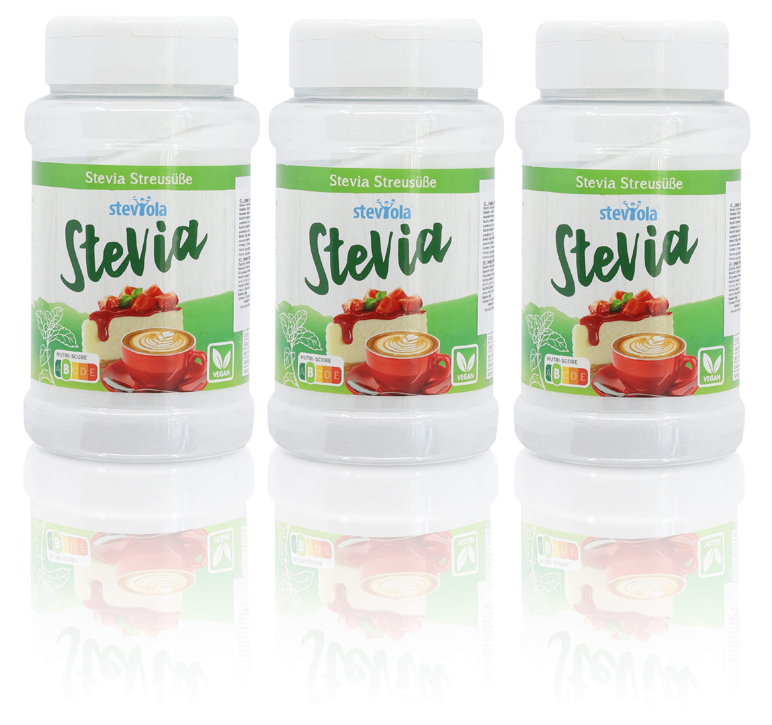 Steviola Stévia sladidlo 350 g v prášku 3 ks: 3x 350g