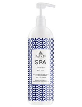 Kallos SPA Moisturizing Shower and Bath Cream- sprchový gél s vôňou algy 1000ml