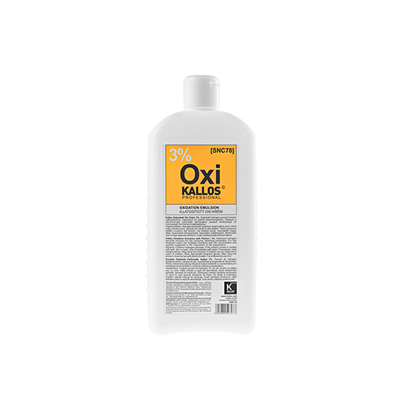 Kallos krémový peroxid (OXI-KJMN) - 3% - 1000 ml