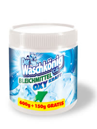 Waschkönig Oxy Bleach White odstraňovač škvŕn v prášku 750g