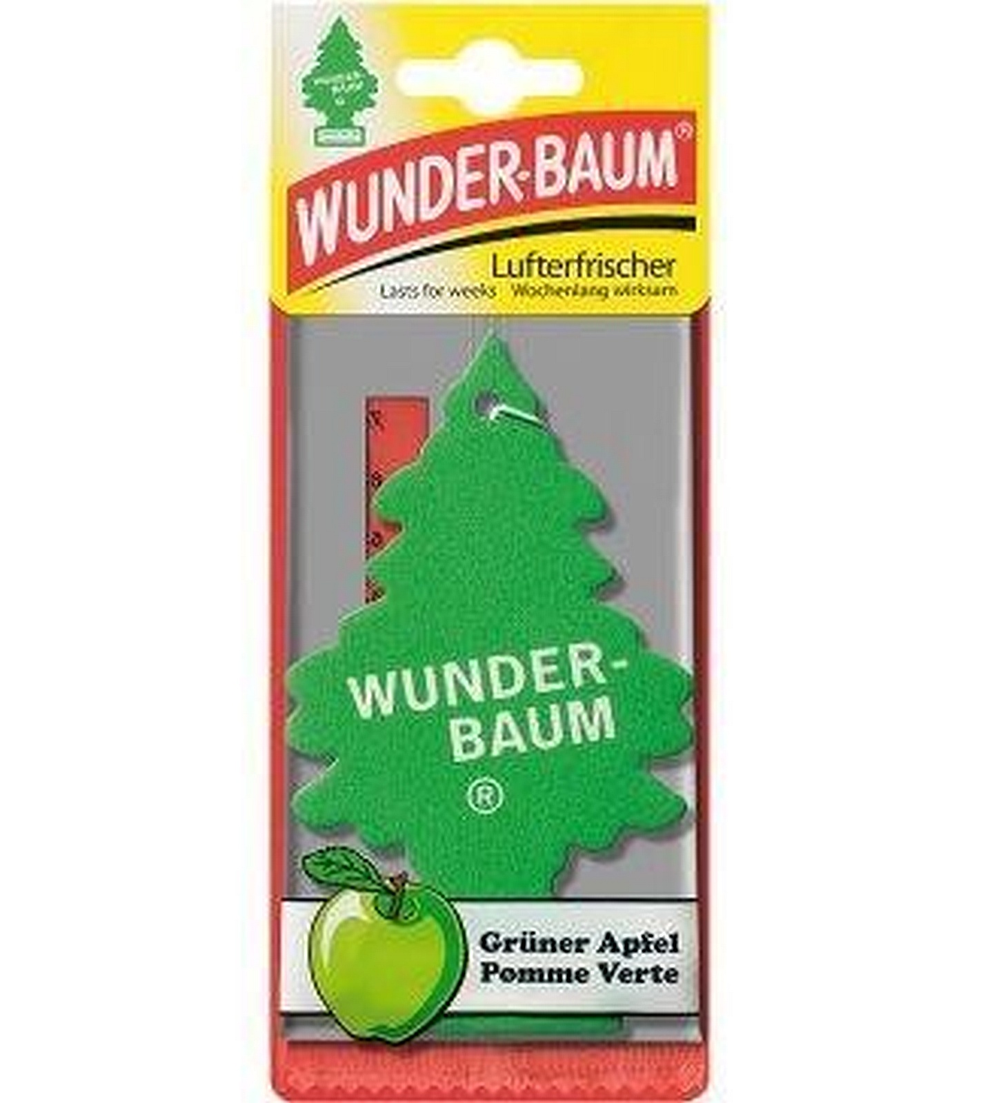 Wunder-Baum osviežovač do auta Vôňa: Zelené Jablko