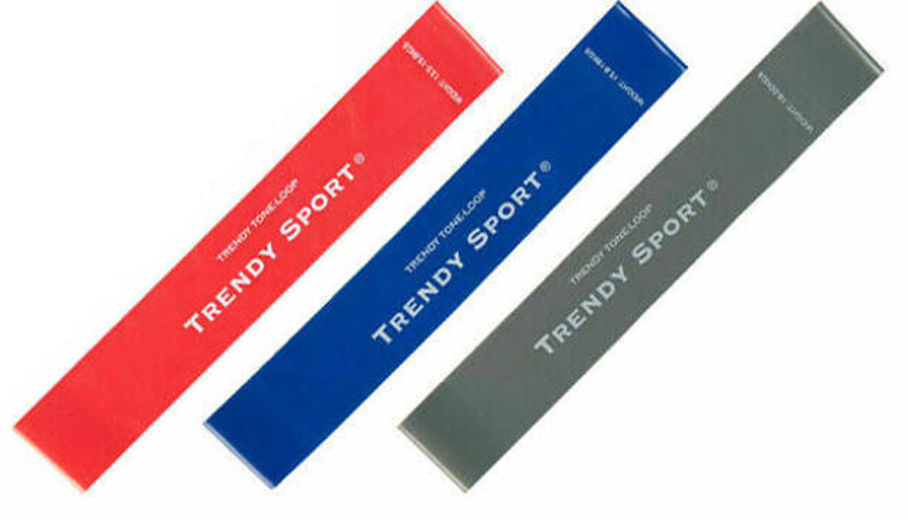 Trendy Sport Odporové gumy na nohy Trendy Tone-Loop - Hard Set