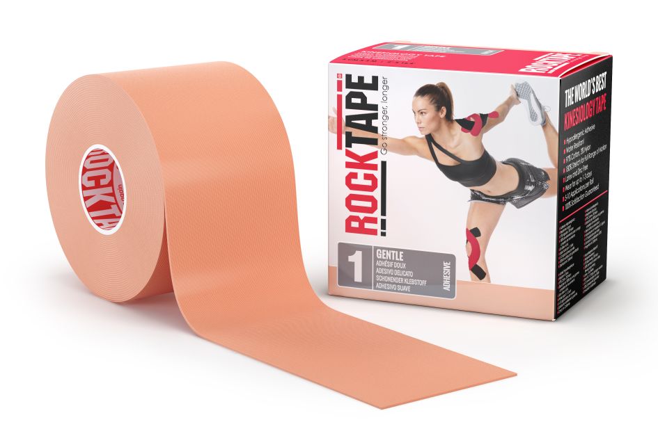 RockTape Kineziologické tejpy RockTapeRX pro citlivou pokožku Barva: béžová