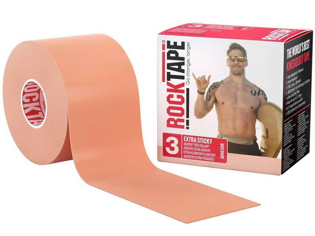 Kineziologické tejpy RockTape H2O Barva: béžová