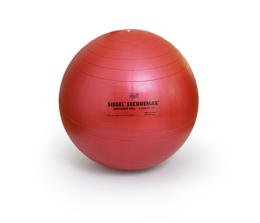 Fitlopta SISSEL® Securemax Ball - Ø 65 cm Farba: červená