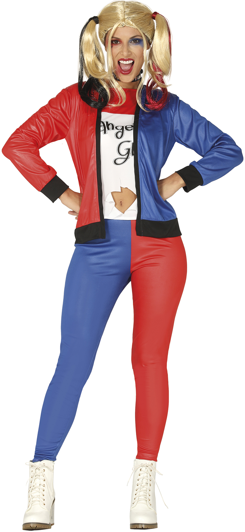 Guirca Dámský kostým - Harley Quinn Velikost - dospělý: L