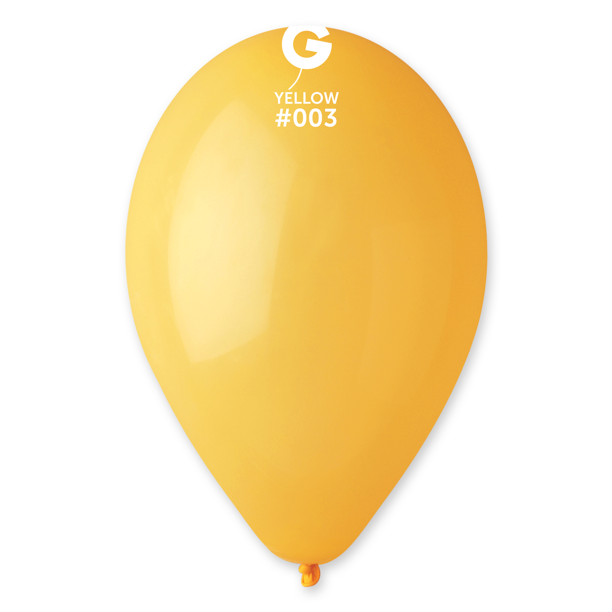 Gemar Balónek pastelový tmavě žlutý 26 cm
