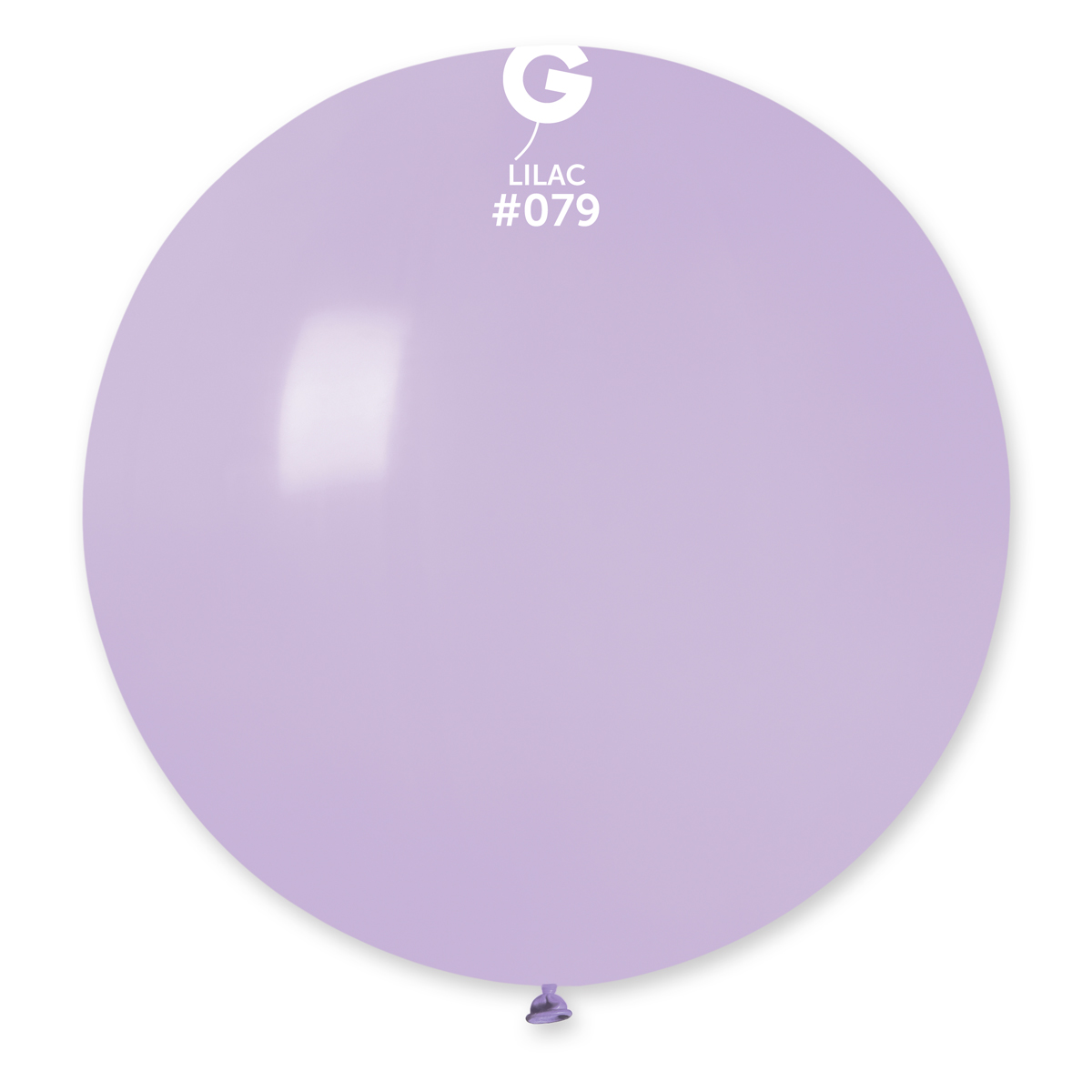 Gemar Kulatý pastelový balonek 80 cm liliový