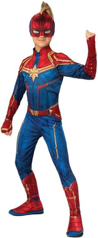 Rubies Dětský kostým - Hero Kapitán Marvel Velikost - děti: M