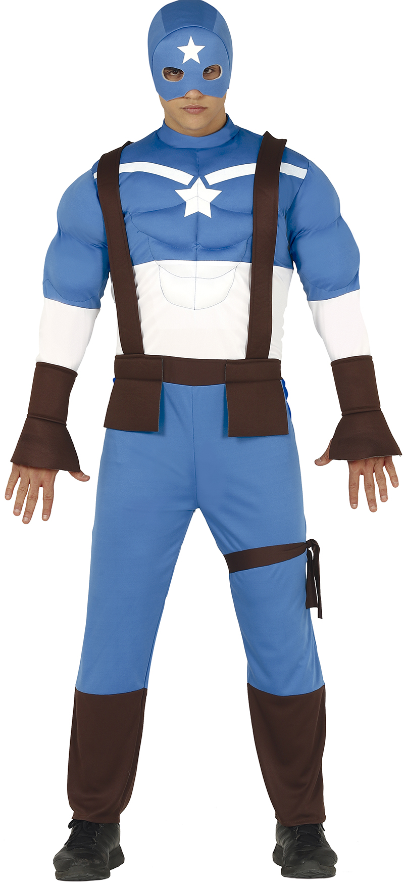Guirca Pánský kostým - Kapitán Amerika Velikost - dospělý: L