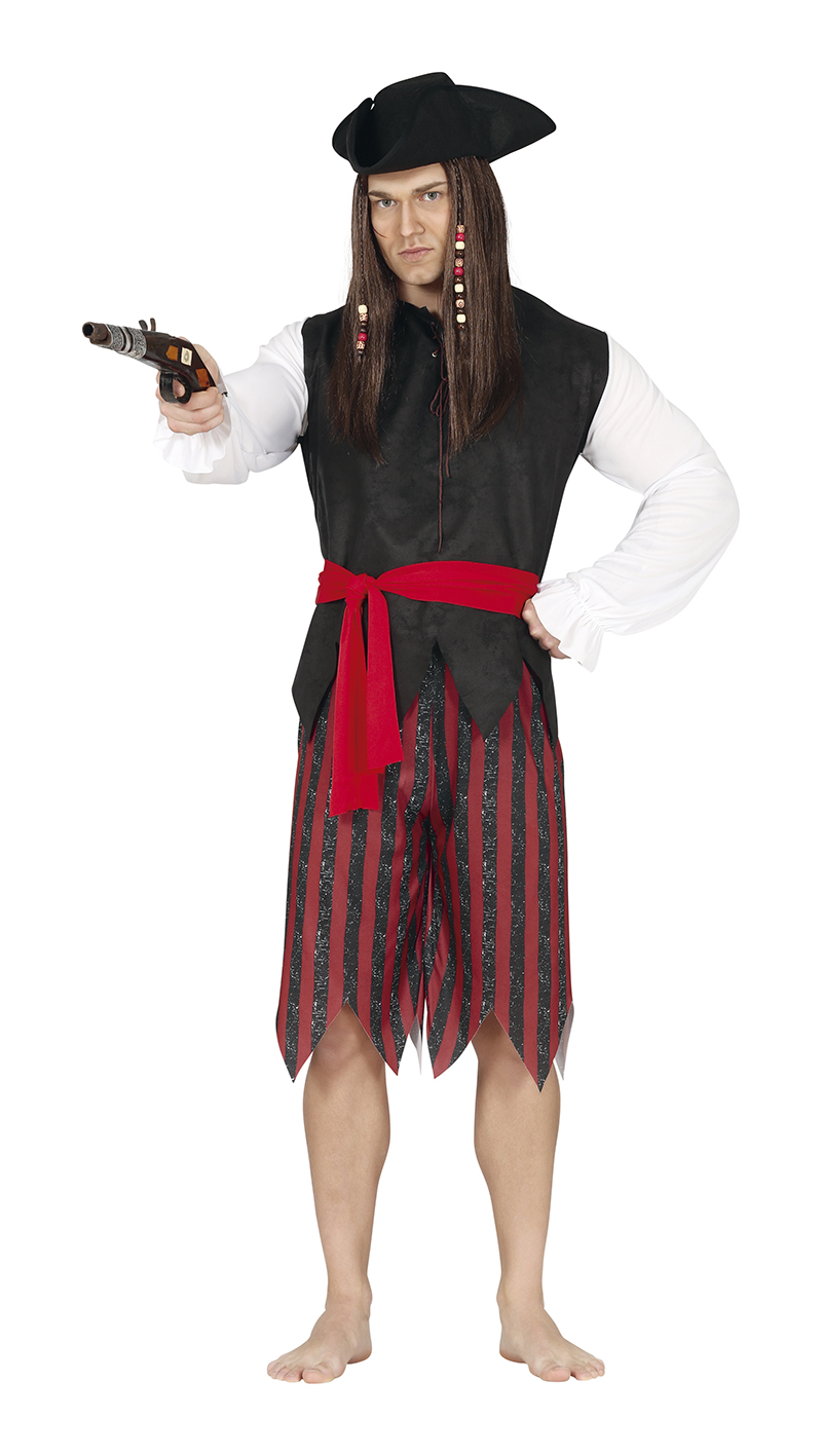 Guirca Pánský kostým - Pirát Velikost - dospělý: L