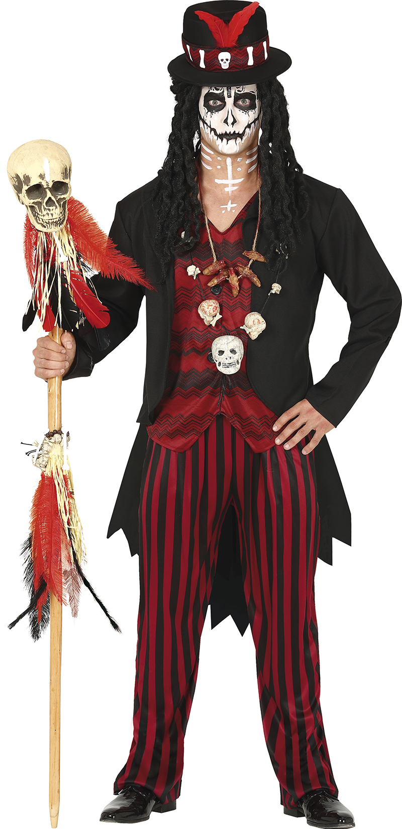 Guirca Pánský kostým - Voodoo Šaman Velikost - dospělý: M