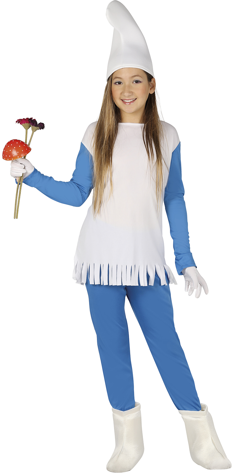 Kostým Smurf - dívka Velikost - děti: L