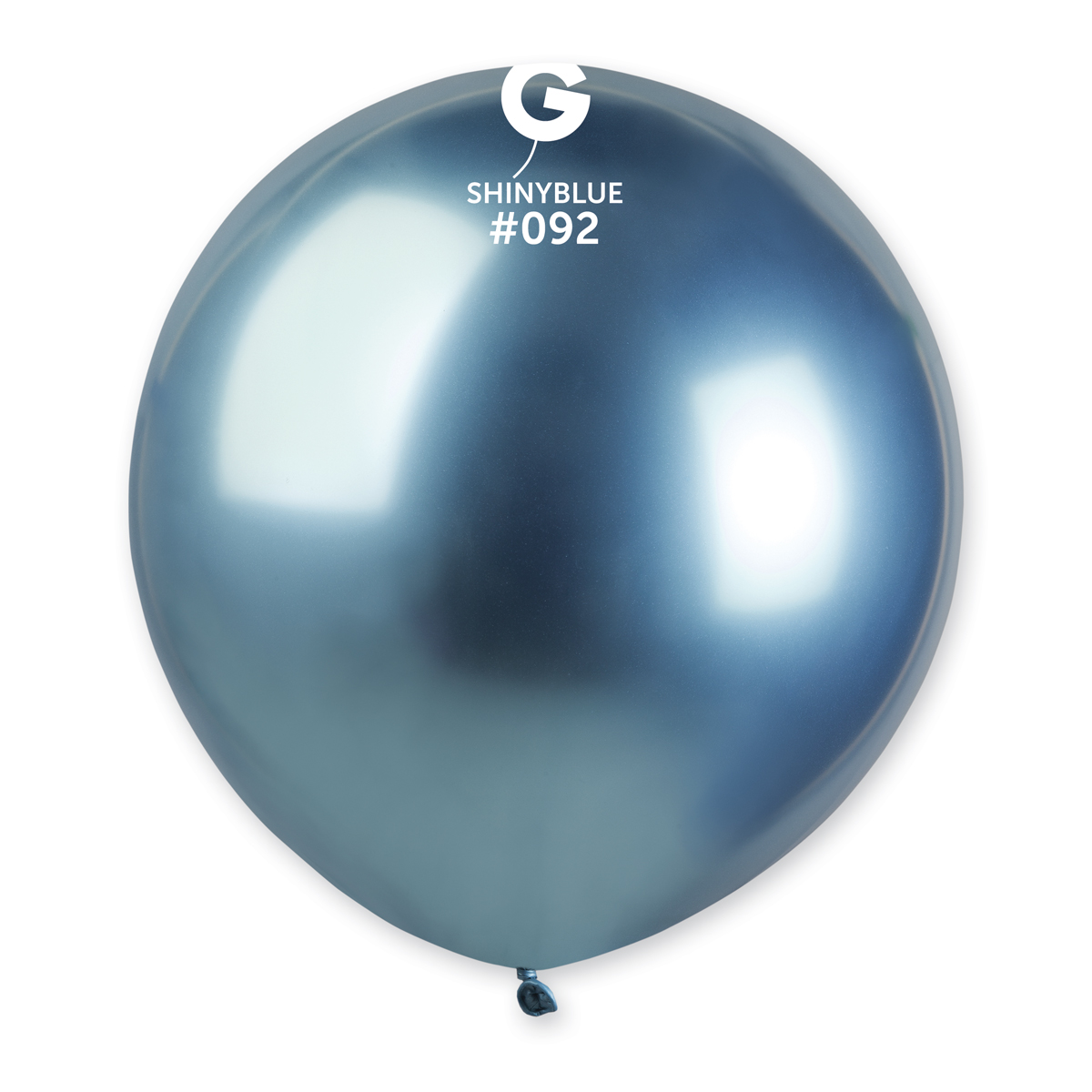 Gemar Balónek chromový modrý 48 cm