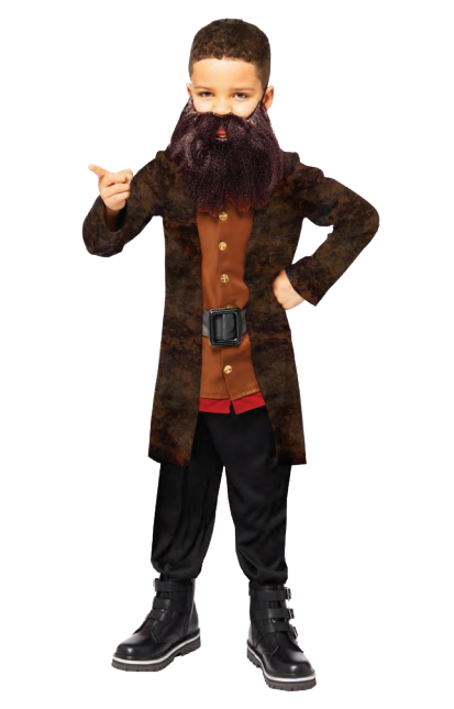 Amscan Dětský kostým - Hagrid Velikost - děti: 6 - 8 let