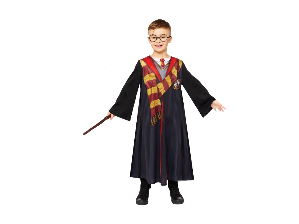 Amscan Detský plášť - Harry Potter Deluxe Velikost - děti: 10 - 12 let