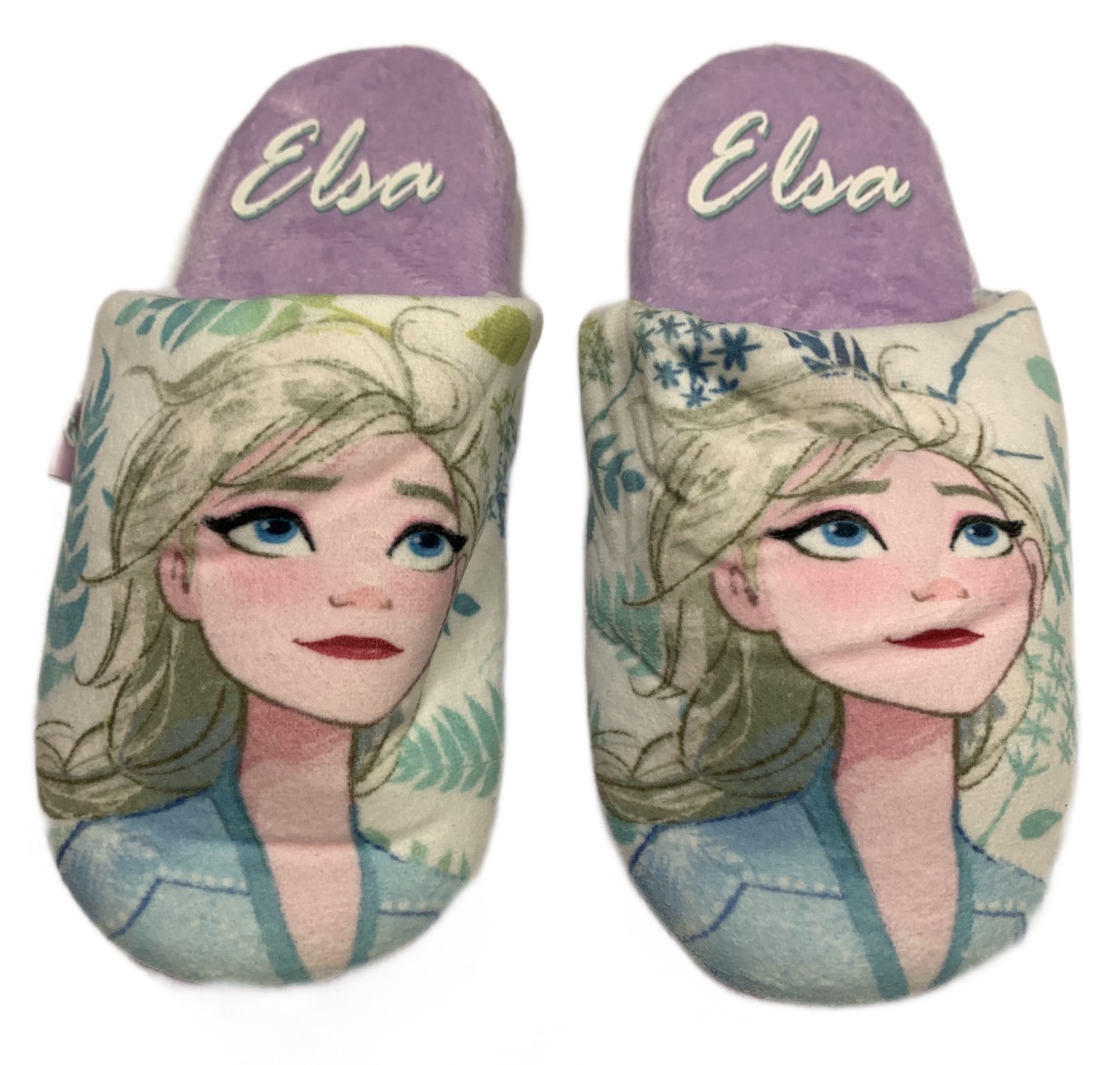 Setino Dětské pantofle - Frozen Elsa fialové Obuv: 32/33