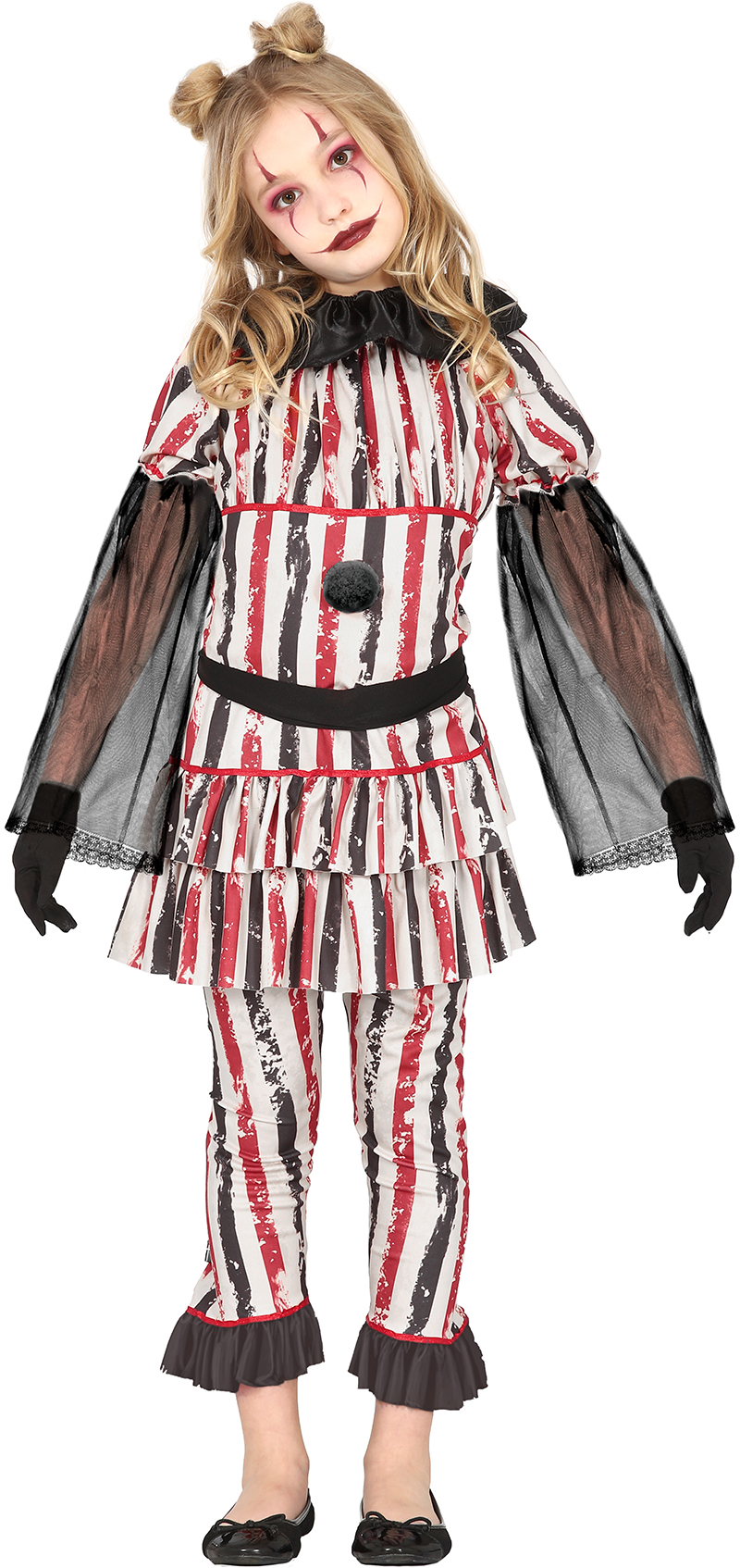 Guirca Dětský kostým - Klaun Terror holka Velikost - děti: XL