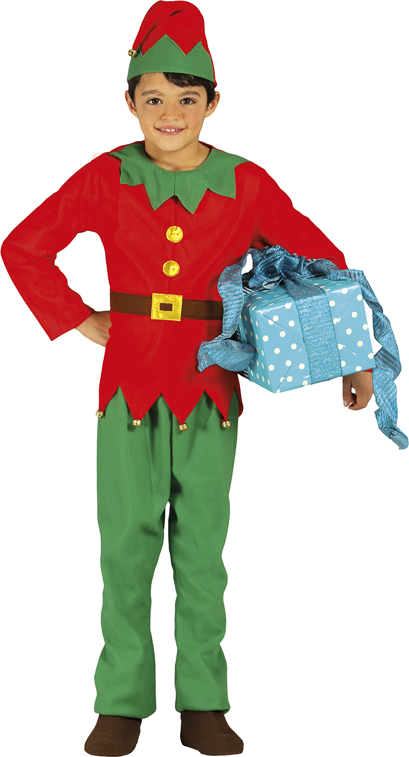 Guirca Dětský kostým - Vánoční Elf Velikost - děti: M