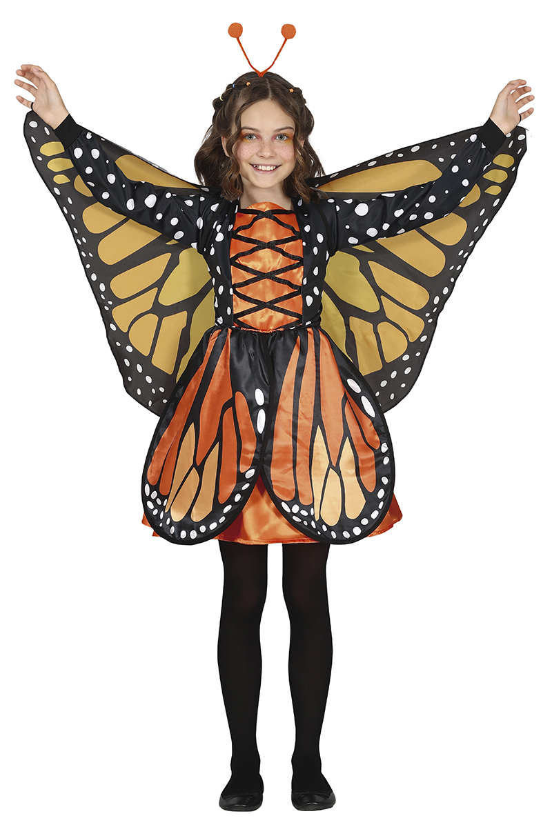 Guirca Dívčí kostým - Motýlek Velikost - děti: M