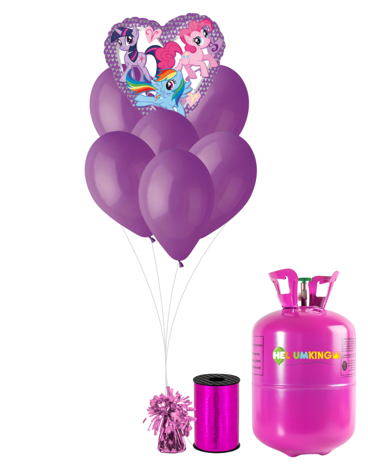 HeliumKing Helium párty set - My Little Pony