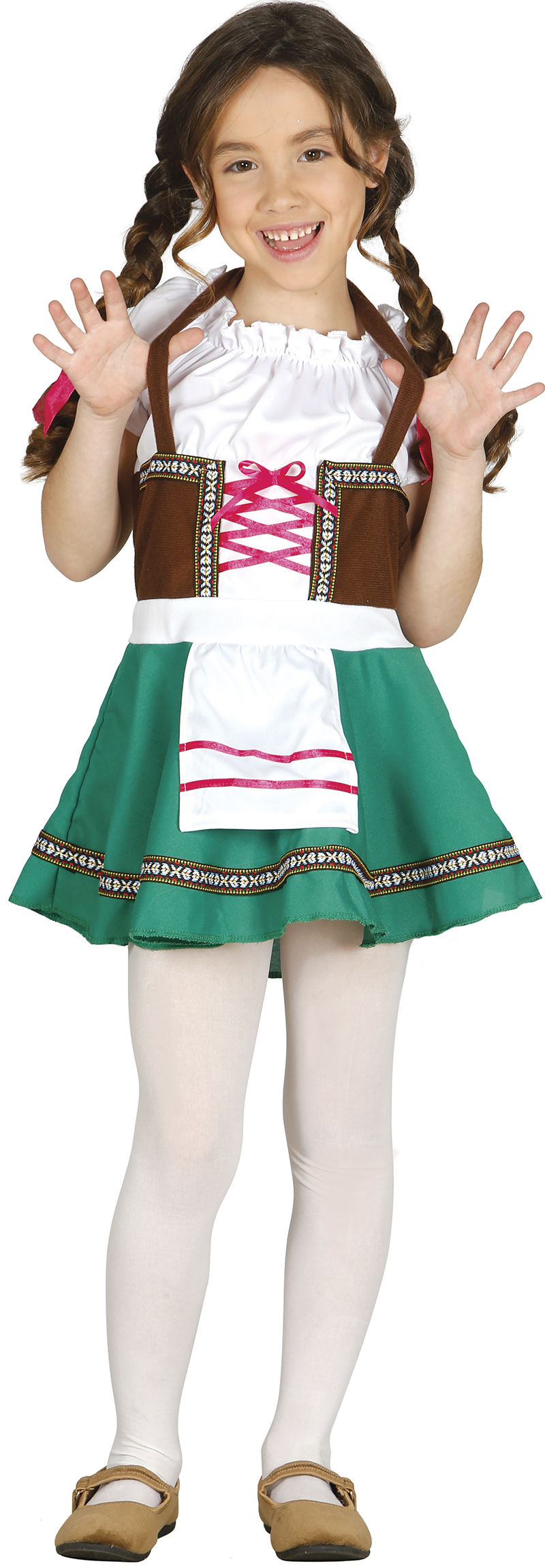 Guirca Dívčí kostým - Tyrolská dívka Velikost - děti: M